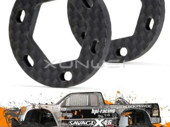 HPI 87055 SAVAGE X  - DUAL FIBERGLASS BRAKE DISK 19X35X2.5MM/ PLATE SET